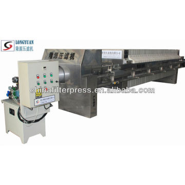 Full Professional Recessed Automatic Stainless Steel Press Filter